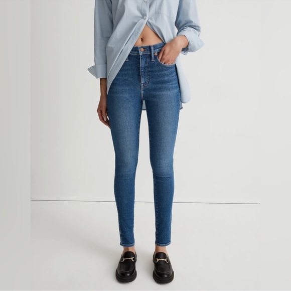 Madewell 10” High-Rise Skinny Jeans, Women’s Size 33 - Picture 1 of 11
